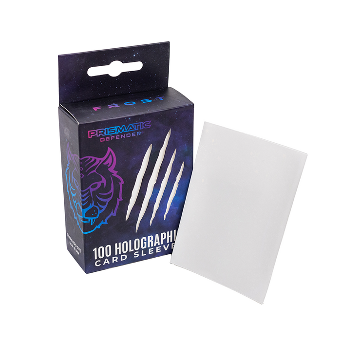 Prismatic Defender: Starfield Holographic Card Sleeves - Frost