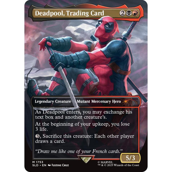 Magic the Gathering: Secret Lair x Marvel's Deadpool (Non-Foil)