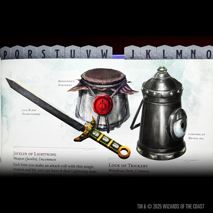 D&D Book Tabs: 2024 Dungeon Master's Guide