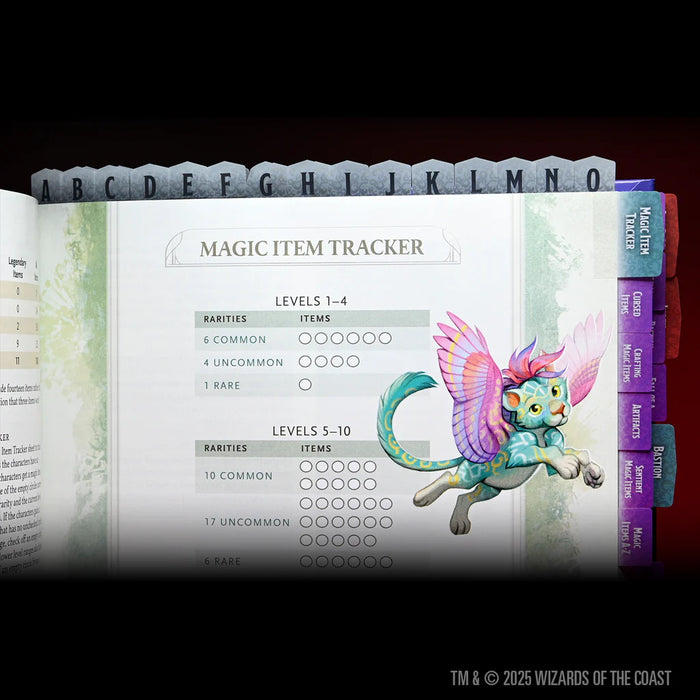 D&D Book Tabs: 2024 Dungeon Master's Guide