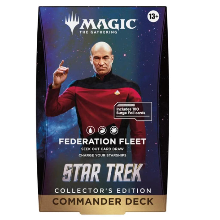 PRE-ORDER | Magic the Gathering: Star Trek Collector Commander Deck - Federation Fleet *PICK UP ONLY*