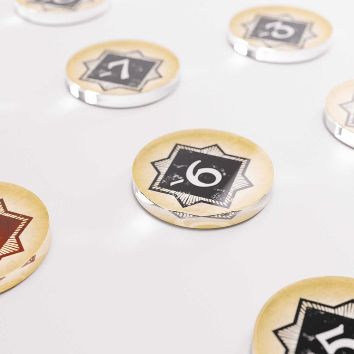 Arkham Horror: The Card Game - Chaos Tokens + Token Bag
