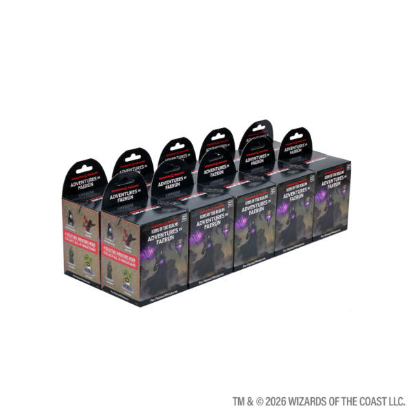 D&D Icons of the Realms: Adventures in Faerun Booster Brick (10 Boxes)