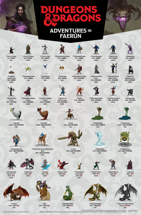 D&D Icons of the Realms: Adventures in Faerun Booster Box