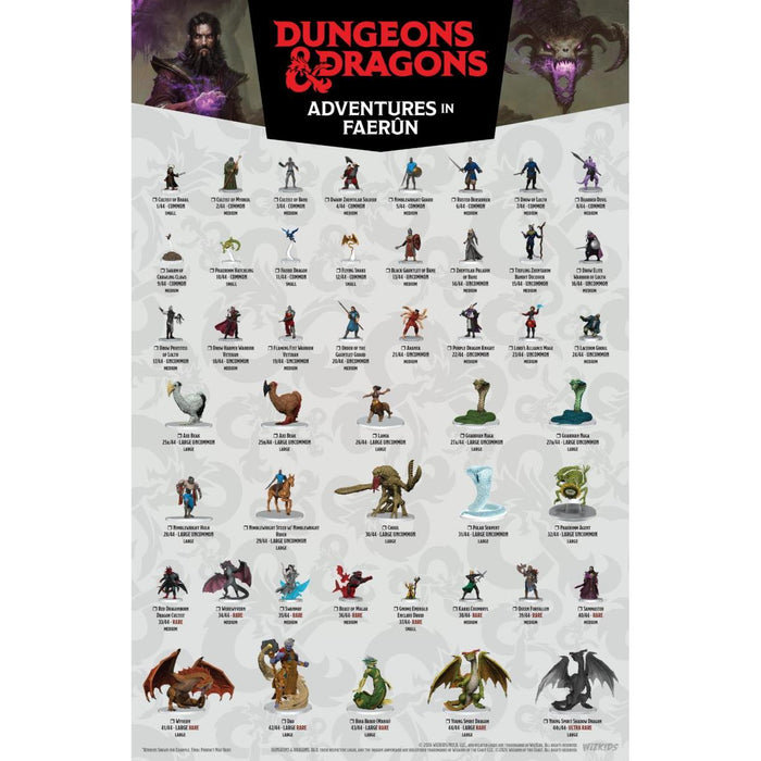 D&D Icons of the Realms: Adventures in Faerun Booster Brick (10 Boxes)
