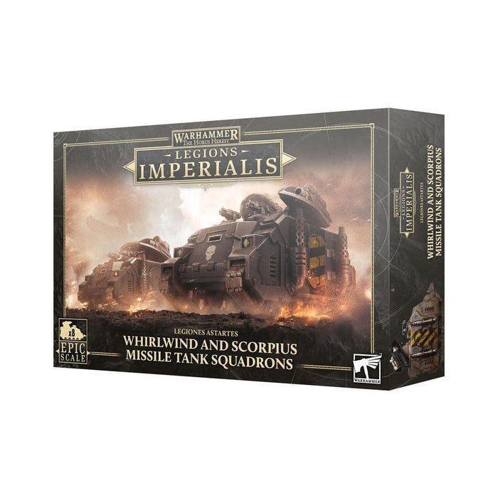The Horus Heresy: Legions Imperialis - Whirlwind and Scorpius Missile Tank Squadrons