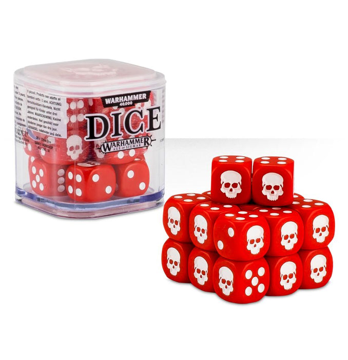 Warhammer: Dice Cube - Red