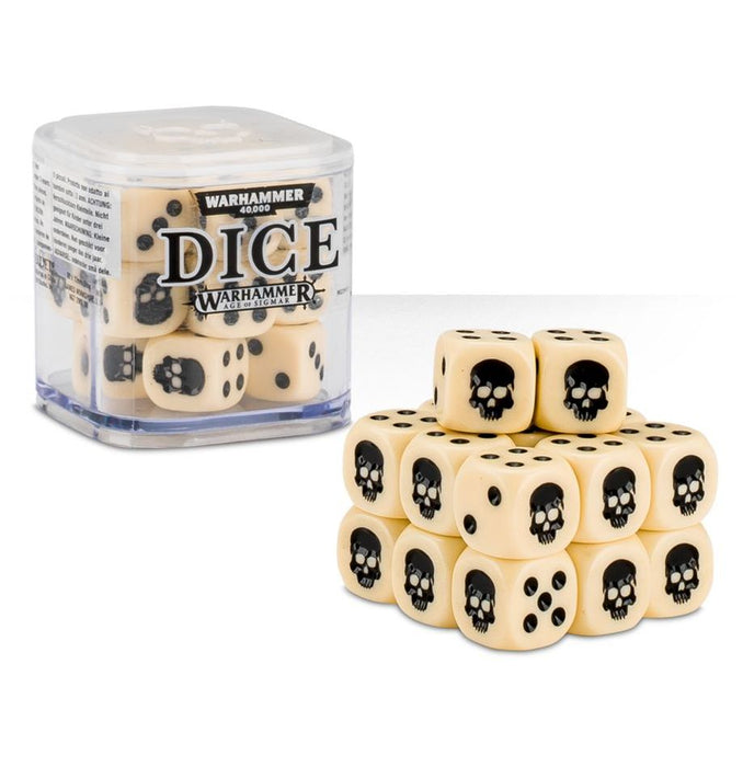 Warhammer: Dice Cube - Bone