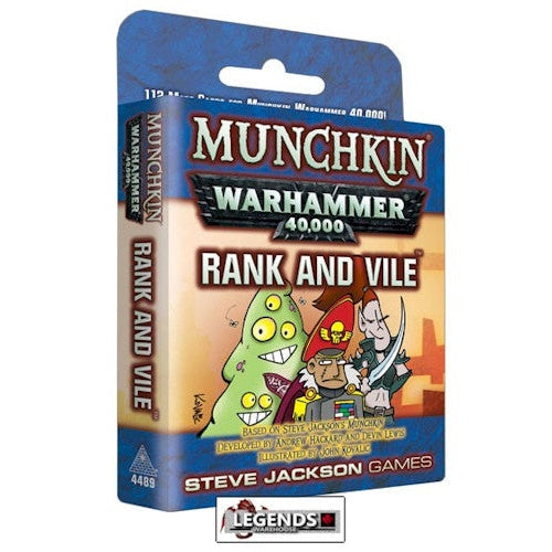 Munchkin: Warhammer 40k - Rank and Vile