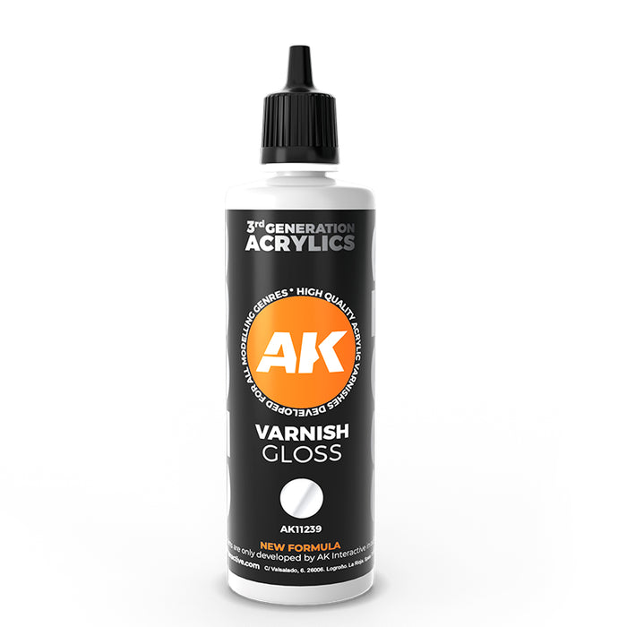 AK Interactive Paint: Gloss Varnish (100 ml)