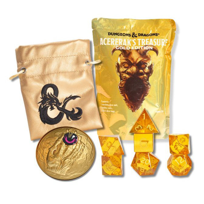 D&D Acerak's Treasure Gold Edition Booster Pack