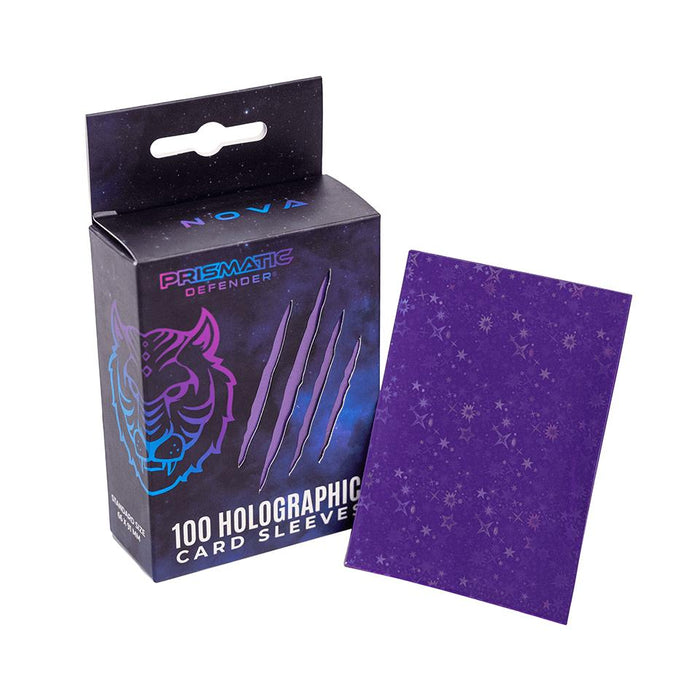 Prismatic Defender: Starfield Holographic Card Sleeves - Nova