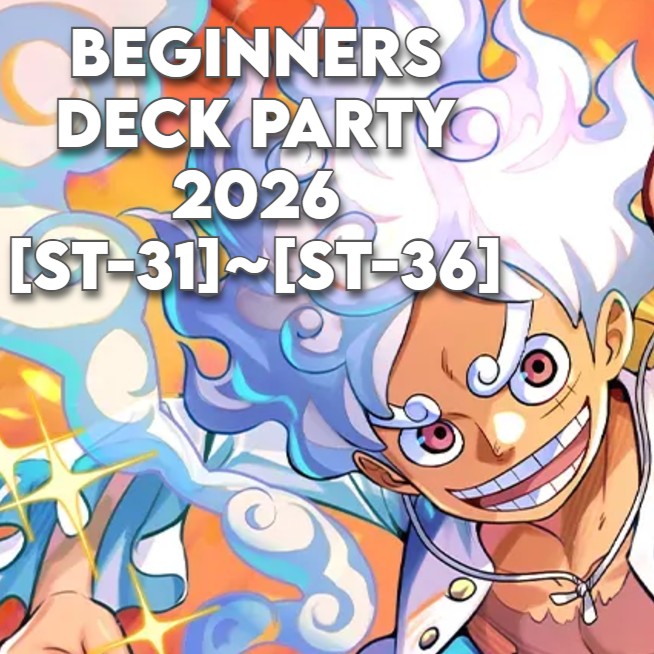 One Piece: Beginner's Deck Party! ST31 - ST36 Release Event