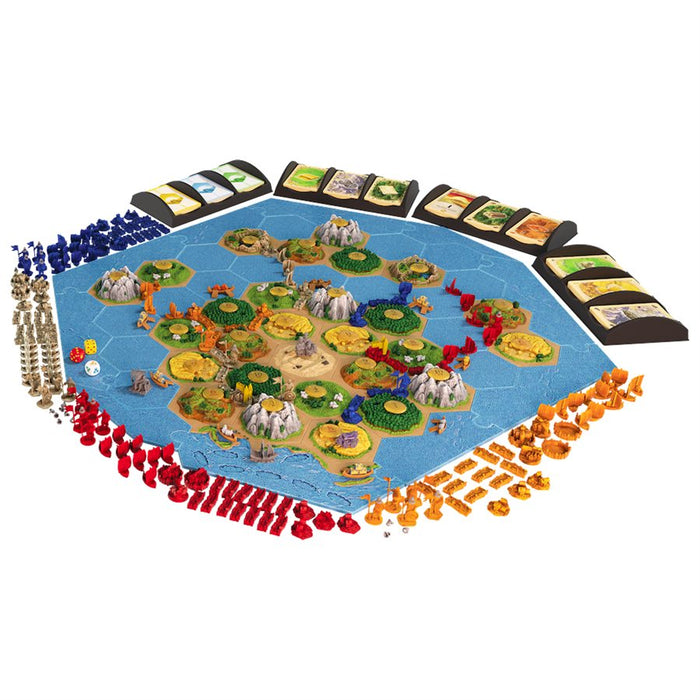 Catan: Seafarers and Cities & Knights Expansion 3D Edition