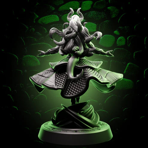 Helios Tabletop: Unprimed Tiefling Sorcerer | Staff | 5e