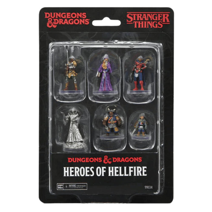 D&D: Stranger Things - Heroes of Hellfire Pre-Painted Miniatures