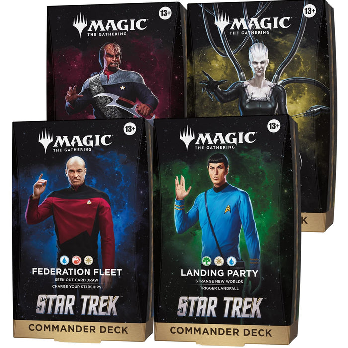 PRE-ORDER | Magic the Gathering: Star Trek Commander Deck - Federation Fleet *PICKUP ONLY*