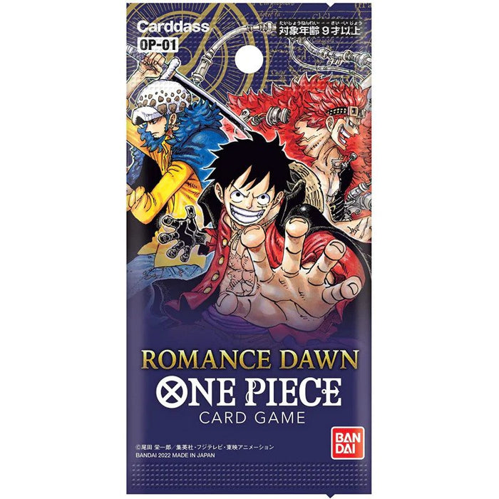 JAPANESE One Piece Card Game: OP01 Romance Dawn Booster Pack