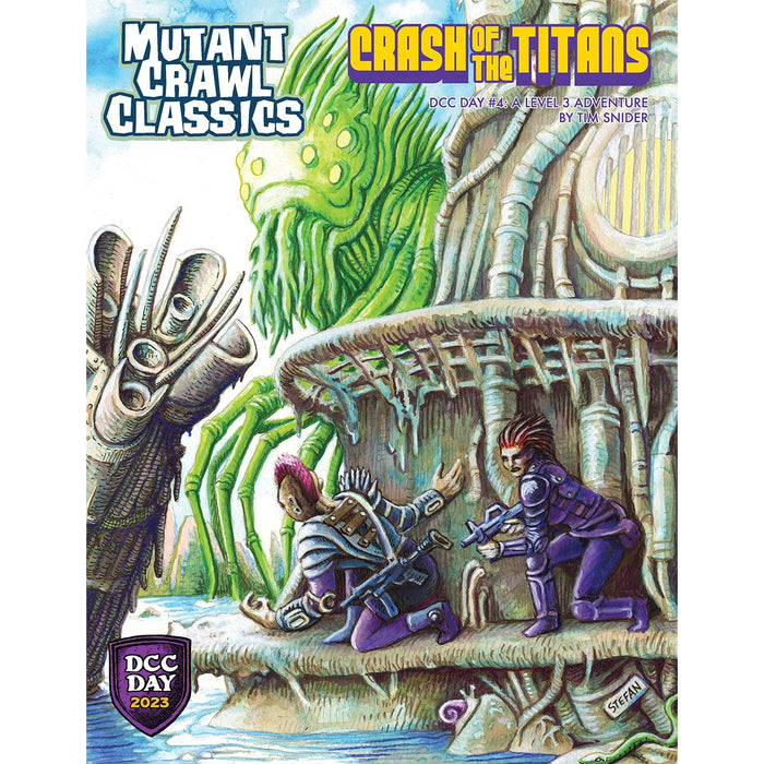 Mutant Crawl Classics: DCC Day #4 - Crash of the Titans