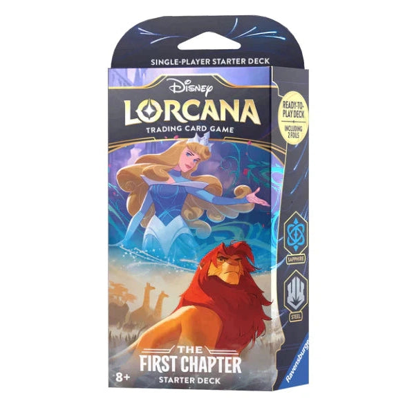 Disney Lorcana: The First Chapter Starter Decks - Sapphire and Steel