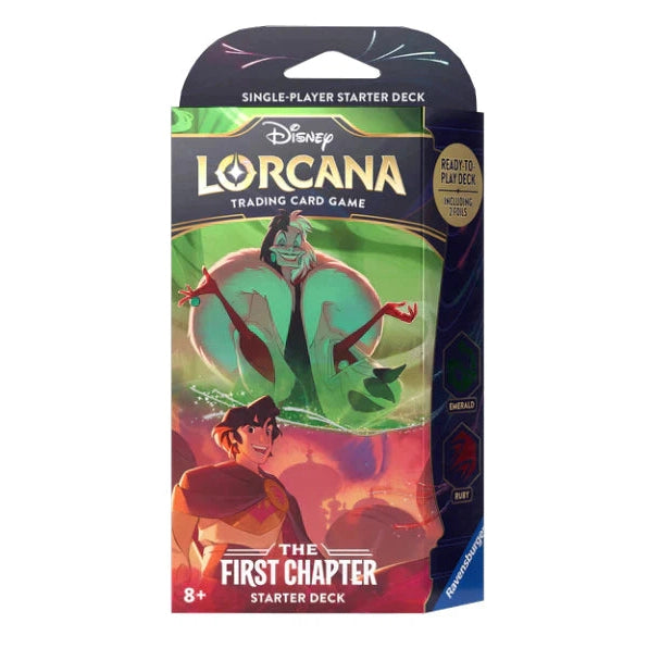 Disney Lorcana: The First Chapter Starter Decks - Emerald and Ruby