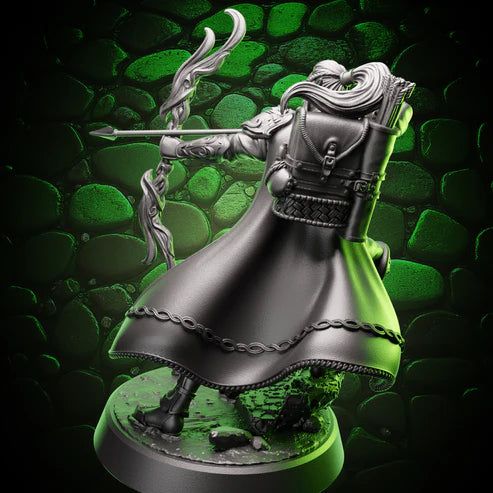 Helios Tabletop: Unprimed Elf Ranger | Bow | 5e
