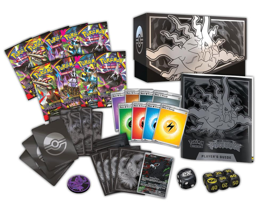 PRE-ORDER | Pokemon Mega Evolution: ME05 Pitch Black Elite Trainer Box **LIMIT 1**