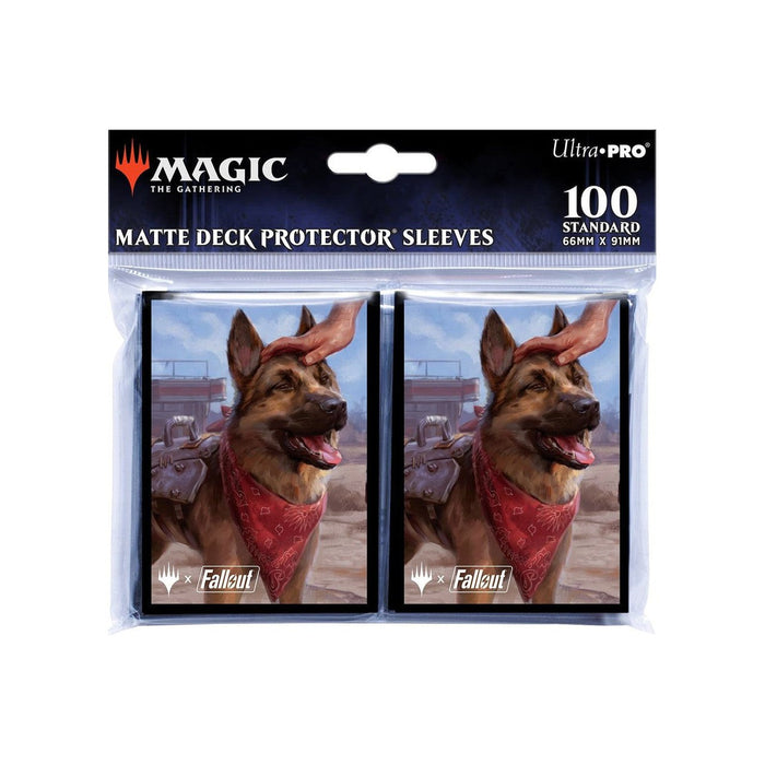 Ultra Pro MTG Deck Protector Sleeves - Standard Size - 100ct - Fallout - Dogmeat
