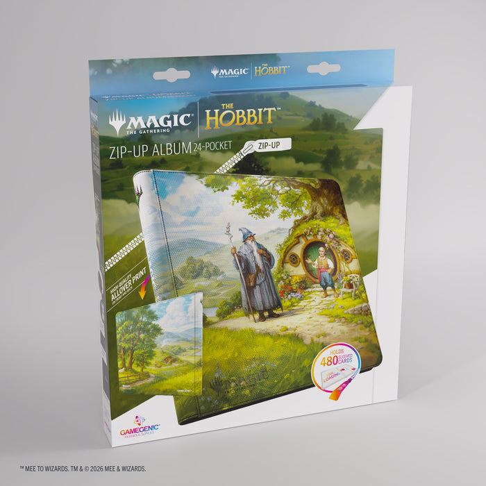Gamegenic: Magic the Gathering: The Hobbit 24-Pocket Zip-Up Album - The Shire