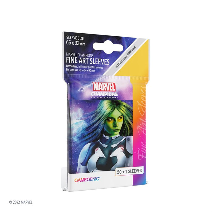 Gamegenic: Marvel Champions Fine Art Sleeves - Gamora