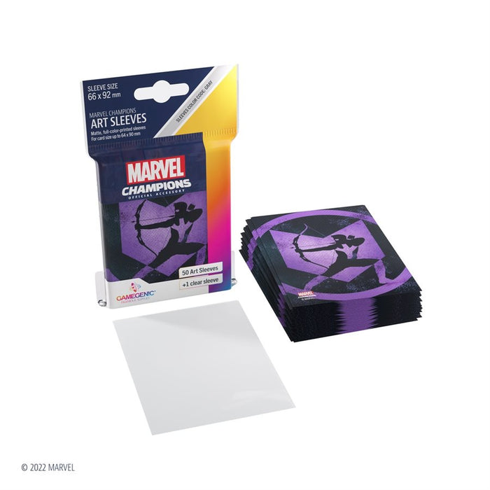 Gamegenic: Marvel Champions Art Sleeves - Hawkeye