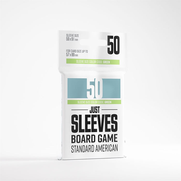 Just Sleeves: Board Game - American (57mm x 89mm) 50ct