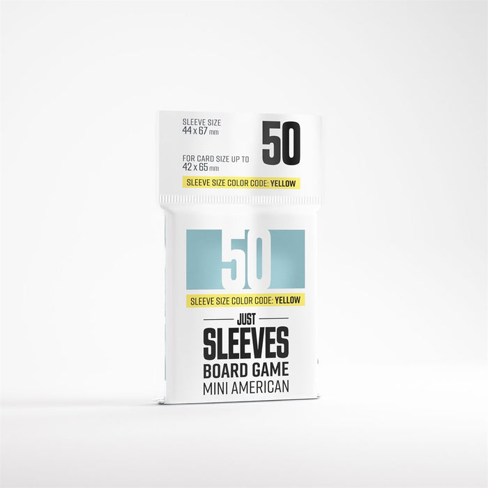 Just Sleeves: Board Game - Mini American (42mm x 65mm) 50ct