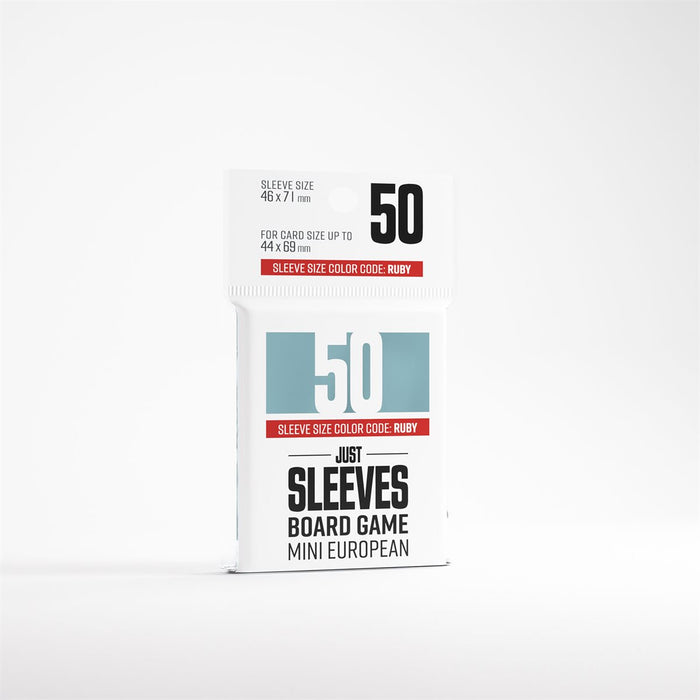 Just Sleeves: Board Game - Mini European (44mm x 69mm) 50ct
