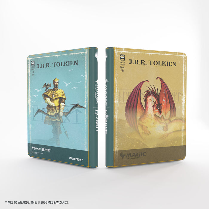 Gamegenic: Magic the Gathering: The Hobbit 18-Pocket Zip-Up Album - Gleaming Splendor / The King of Dale