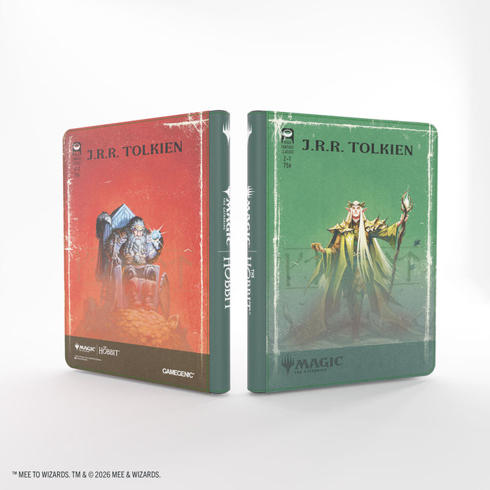 Gamegenic: Magic the Gathering: The Hobbit 18-Pocket Zip-Up Album - Thranduil, the Elvenking / The Mountain King