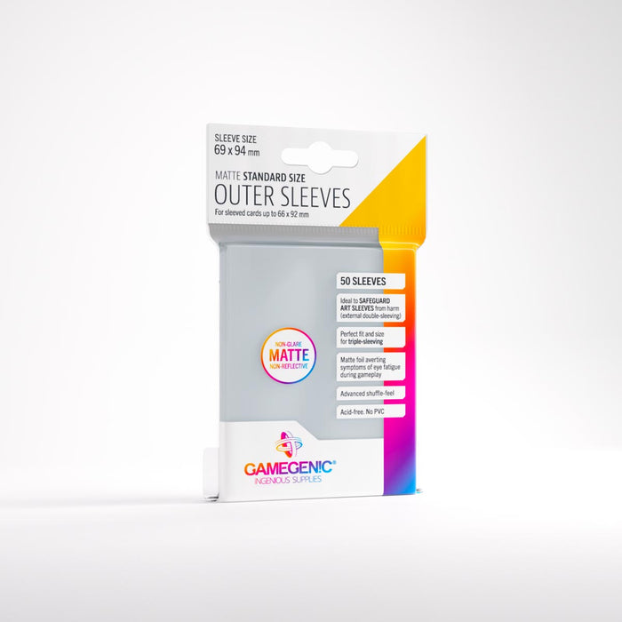Gamegenic Card Sleeves: Matte (69 x 94mm) - Outer 50ct