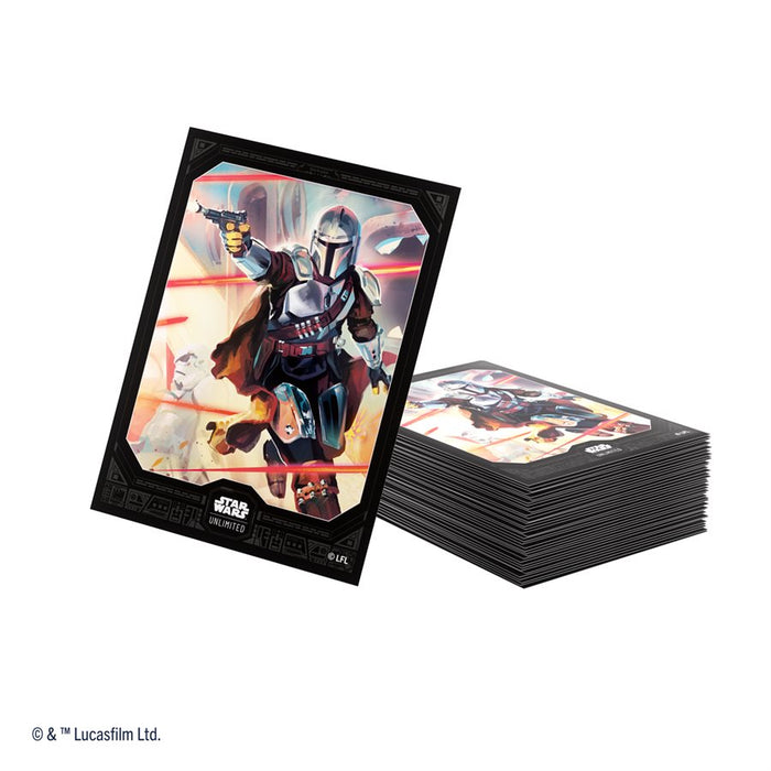 Gamegenic Star Wars: Unlimited Art Sleeves, 60 ct - Mandalorian