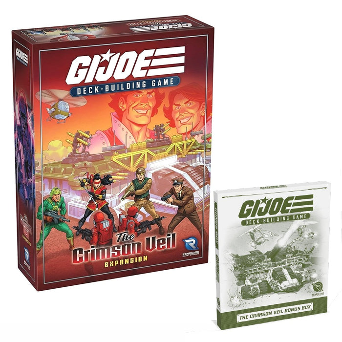 G.I. Joe Deck-Building Game: The Crimson Veil + Bonus Box #7 BUNDLE