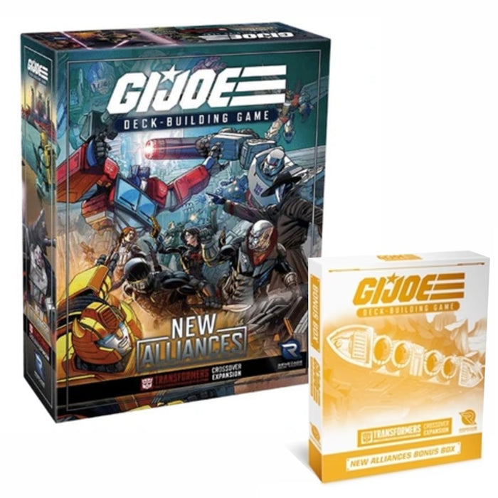 G.I. Joe Deck-Building Game: New Alliances + Bonus Box #4 BUNDLE