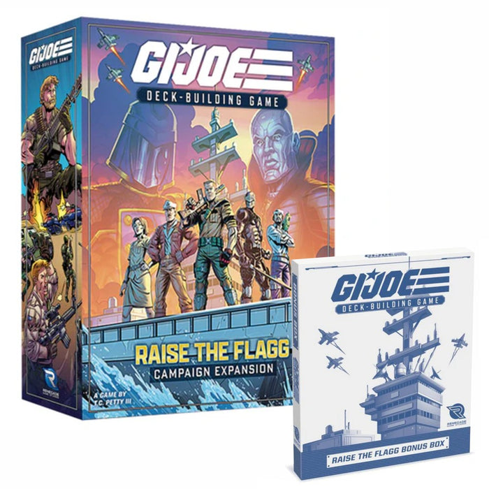 G.I. Joe Deck-Building Game: Raise the Flagg + Bonus Box #5 BUNDLE
