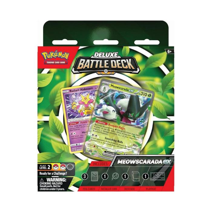 Pokemon Deluxe Battle Deck: Meowscarada ex