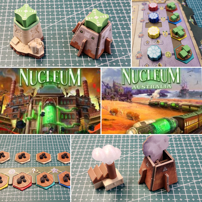 Nucleum Base Game + Nucleum: Australia - Upgrade Kit Bundle