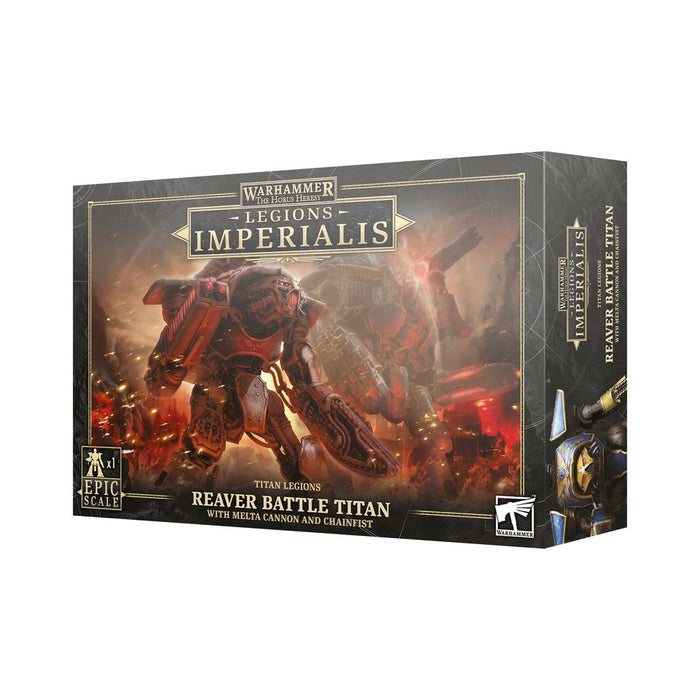 The Horus Heresy: Legions Imperialis - Titan Legions - Reaver Battle Titan with Melta Cannon and Chainfist