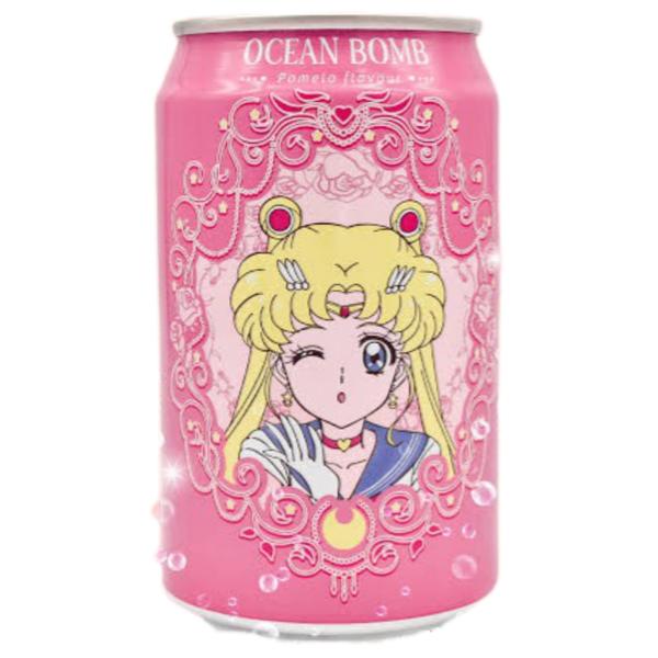 Sailor Moon Sparkling Water: Sailor Chibi Moon - Lychee Flavour