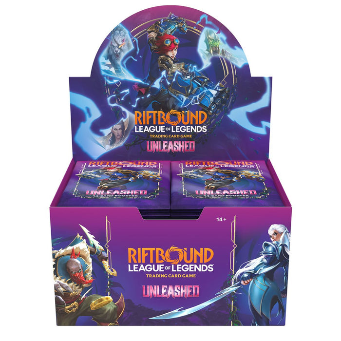 Riftbound League of Legends TCG: Unleashed Booster Box (24 Packs)