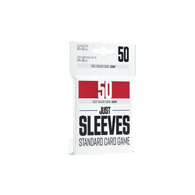 Just Sleeves: Standard Card Game - Red 50ct