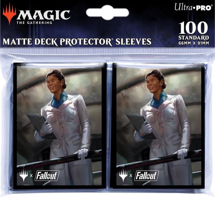 Ultra Pro MTG Deck Protector Sleeves - Standard Size - 100ct - Fallout - Dr. Madison Li