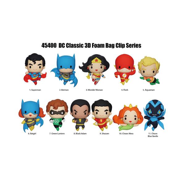 DC Heroes 3D Foam Bag Clip Blind Pack