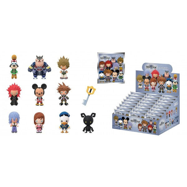 Kingdom Hearts: 3D Foam Bag Clip Blind Pack